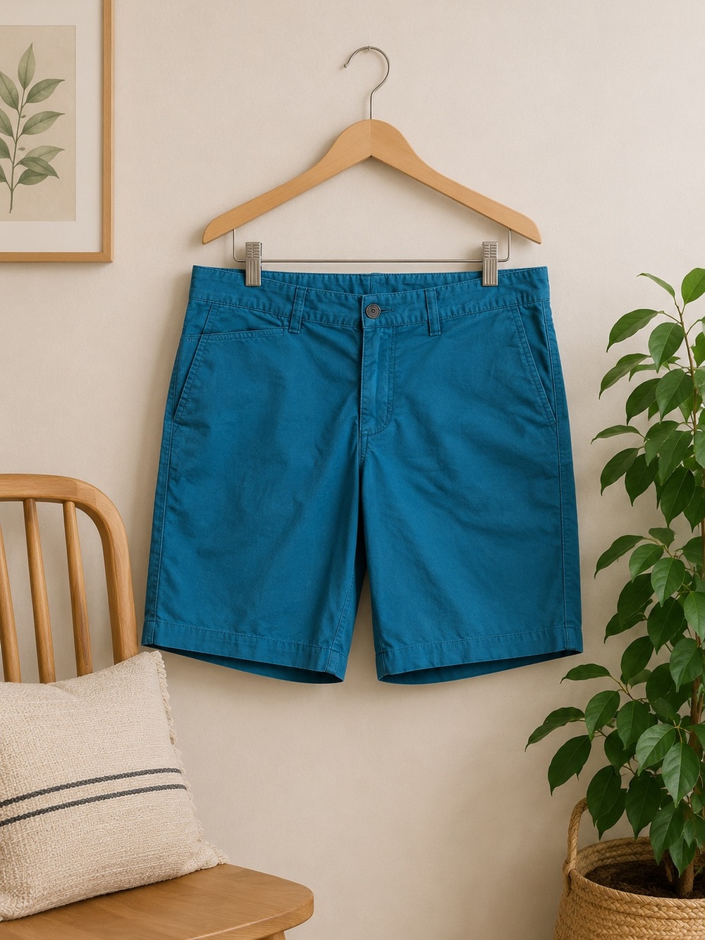 Eddie Bauer Teal Hiking Bermuda Shorts Y2K Quick Dry Athleisure Size 2 Paddling